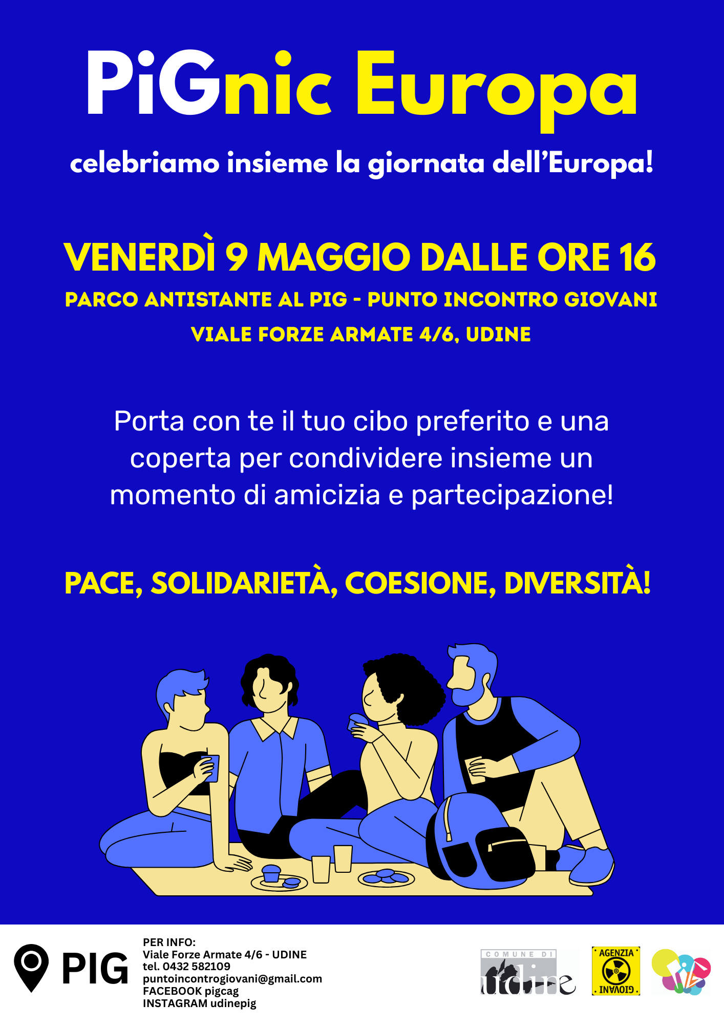 “PIGNIC EUROPA” – 9 maggio, Giornata dell’Europa