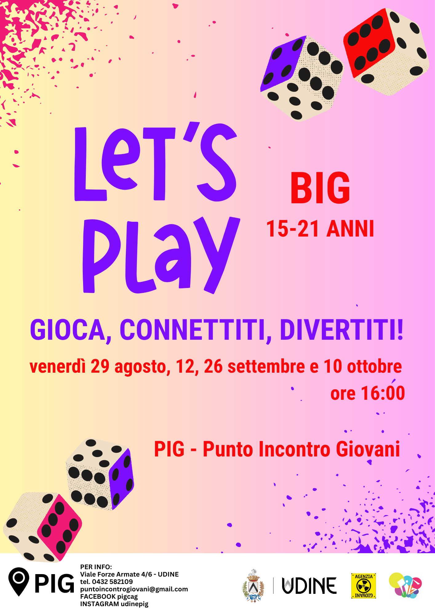 LET’S PLAY BIG - Punto Incontro Giovani Udine