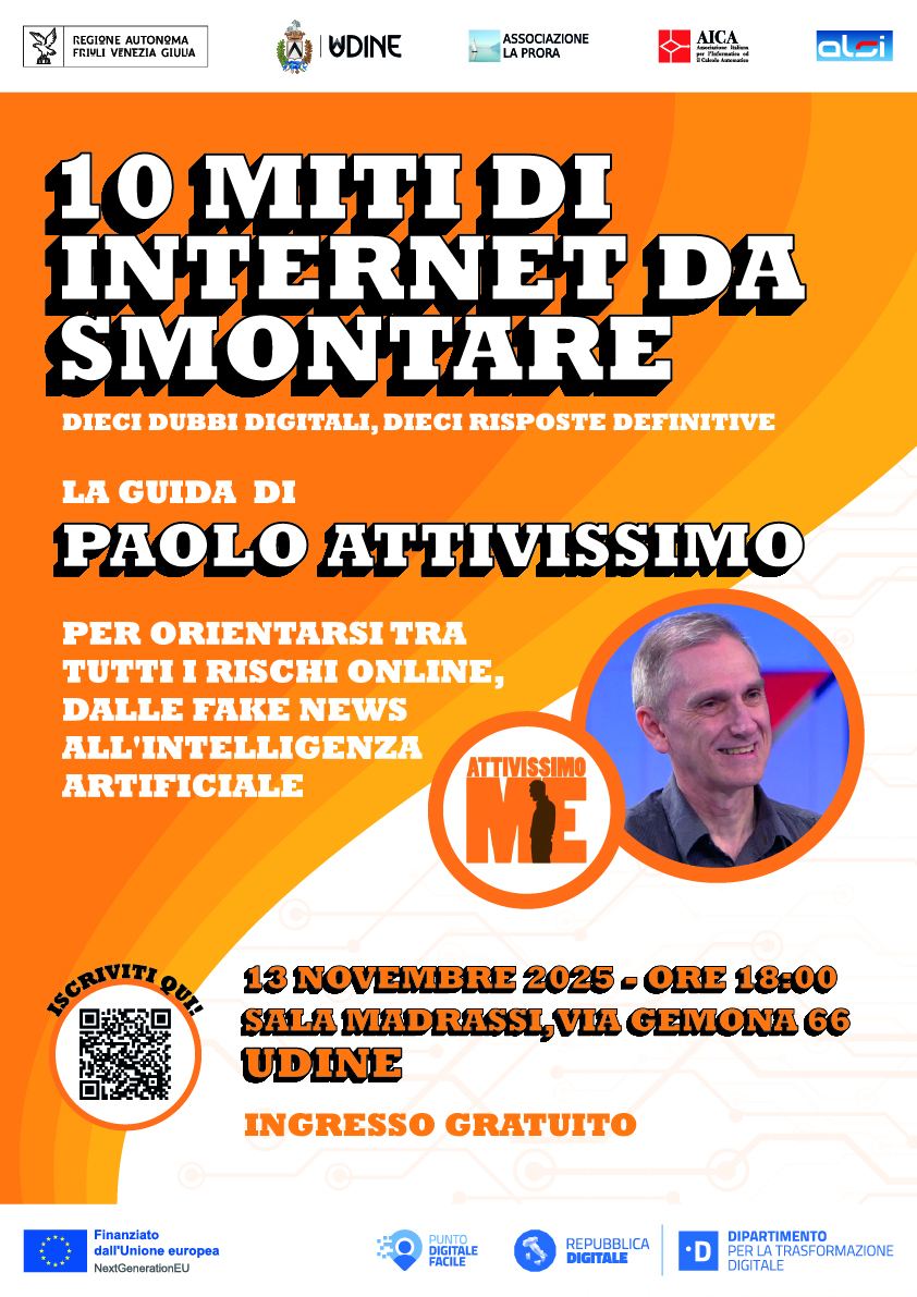 Paolo Attivissimo "10 miti di Internet da smontare"