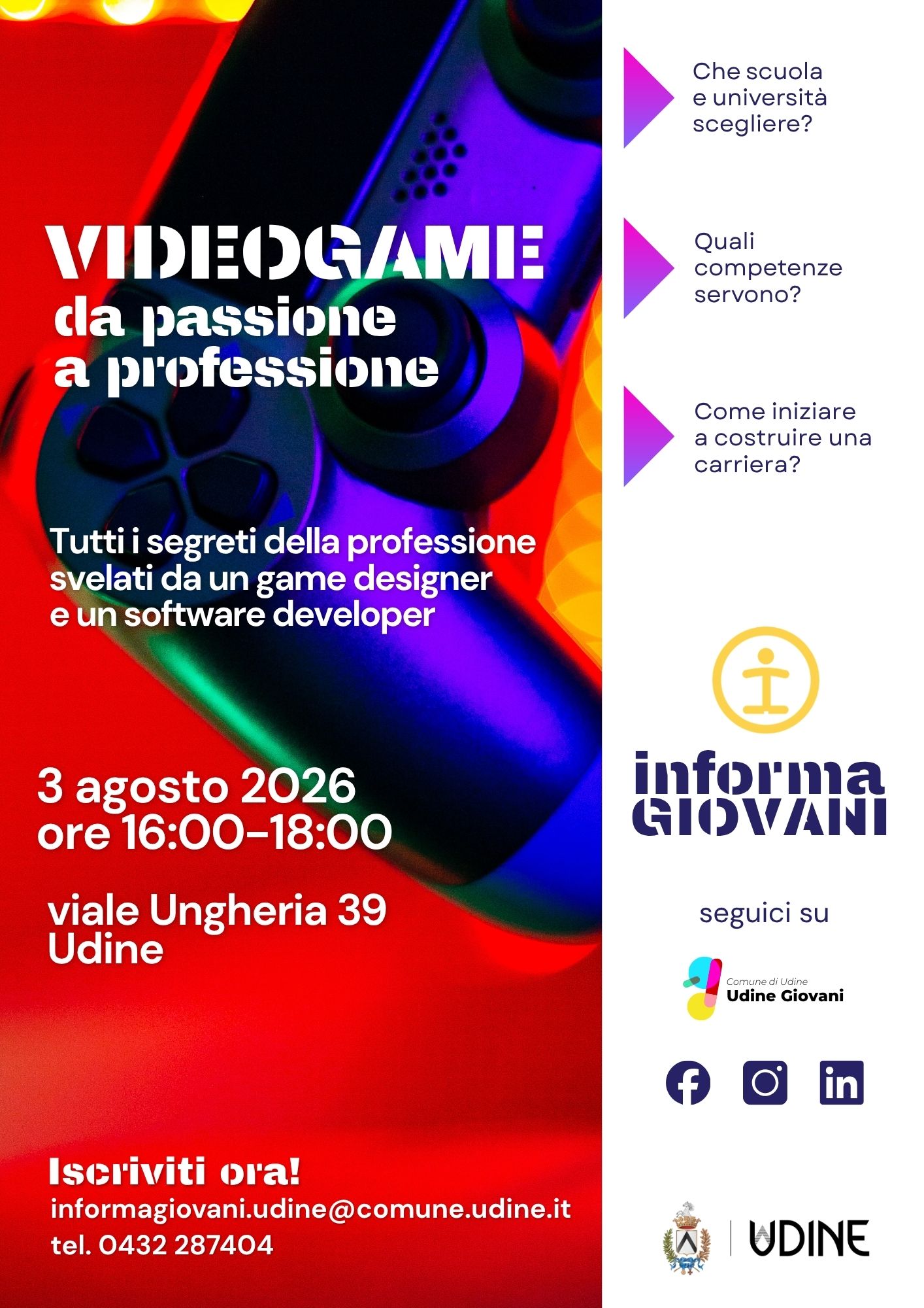 Videogame: trasforma la tua passione in una vera professione!